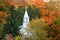 Maple City\'s St. Rita\'s Catholic Church in Autumn