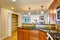 Maple kitchen cabinets with granite tops