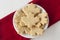 Maple Leaf Shaped Cookie on Red and White