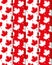 Maple leafs canadian pattern background