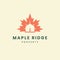 Maple Ridge Property Simple Logo Design