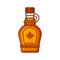 Maple Syrup Bottle Icon. Flat Style Design Vector