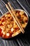 Mapo Tofu classic recipe consists of silken tofu, ground pork, fermented beans, fermented black beans, and Sichuan peppercorn