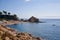 Mar Menuda beach in Tossa de Mar. Costa Brava, Catalonia, Spain