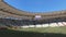 Maracana Stadium, Rio De Janeiro, Brazil. Panorama of Empty Football Arena