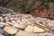 Maras Salt Mines, thousands of individual salt pools on a hillside, dating back to Incan times