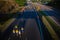 Marathon Runners Bridge Colors