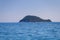 Marathonisi island where the caretta sea turtle lays its eggs. Zakynthos, Greece