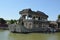 Marbel boat a ship made of stone at Summer Palace Yiheyuan Beijing