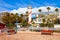 Marbella beach promenade in Andalusia, Spain