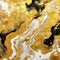 Marble abstract acrylic background. Marbling artwork texture. Agate ripple pattern. Gold powder