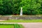 Marble allegorical statue Peace in Pavlovsk park  Russia