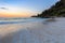 Marble beach Saliara beach, Thassos Island, Greece