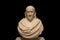 Marble bust of Benjamin Franklin