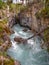 Marble Canyon river, Kootenay National Park, Canadian Rockies, Canada.