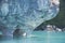 Marble Cathedral, General Carrera Lake, Chile.