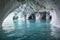 Marble Cathedral, General Carrera Lake, Chile.