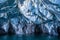 The Marble Caves in the General Carrera Lake, Chilean Patagonia, South America