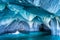 The Marble Caves in Patagonia, Chile, South America
