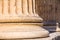 Marble column base, the Erechtheion, Athens