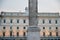 Marble Column of Marcus Aurelius in Piazza Colonna square in Rome