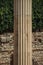 Marble columns on Roman Forum building in Merida