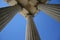 Marble columns at Supreme court