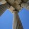 Marble columns at Supreme court