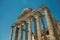 Marble columns in the Temple of Diana at Merida