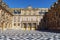 The marble courtyard of Versailles Palace, France