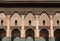 The marble craft of building at Medersa Ben Youssef in Marakesh