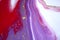 Marble crimson and purple agate ripple background. Artwork texture.