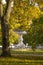 Marble Fountaine in Autumn Katherine Park