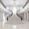 Marble Grand Stairway, Mansion Grand Stair, Big White Palace Stairs, Luxury Entrance Design