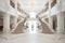 Marble Grand Stairway, Mansion Grand Stair, Big White Palace Stairs, Luxury Entrance Design