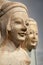 Marble heads in the Egyptian Museum of Berlin