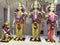 Marble Idols of God Ram, Sita, Laxman and Hanumanji