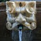 Marble mask of the Fuente de los Gigantones in Bib-Rambla square i