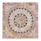 Marble mosaic with medallion shape