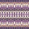 Marble paper tribal ikat background. Seamless pattern with vertical decorative ethnic wavy stripe. Bleached gradient resist lilac