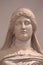 Marble portrait of Persephone, close-up. Ancient Roman statue in the Hermitage Museum