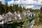 Marble quarry in Karelia, Russia