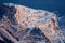 Marble quarry at sunset in Carrara, Tuscany, Italy