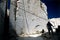 Marble quarry worker