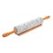 Marble rolling pin, isolated, on a white bacground