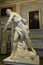 Marble sculpture David by Gian Lorenzo Bernini in Galleria Borghese