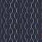 Marble seamless pattern. Gold wavy line. Golden stripes twist on blue background. Abstract texture foil. Elegant patern. Delicate