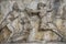 Marble slab of the Amazon frieze of the Mausoleum of Halikarnassos