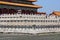 Marble stairs in the Forbidden City in Beijing, China