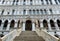 Marble stairway at Doge\'s Palace in Venice, Italy